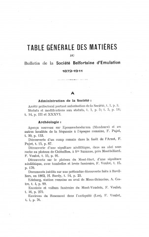 02/01/1872 - Bulletin de la Société belfortaine d'émulation [Texte imprimé]