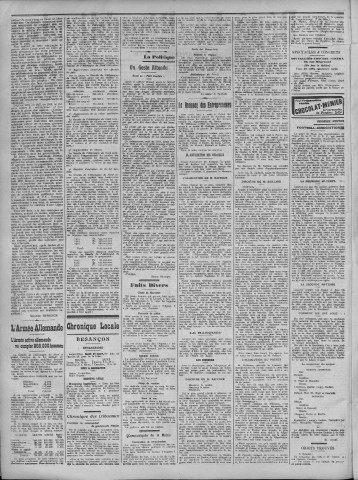 31/03/1913 - La Dépêche républicaine de Franche-Comté [Texte imprimé]