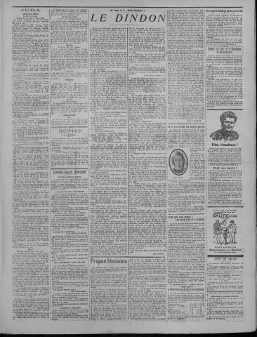 13/03/1922 - La Dépêche républicaine de Franche-Comté [Texte imprimé]