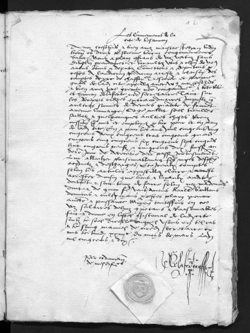 Comptes de la Ville de Besançon, recettes et dépenses, Compte de Pierre de Chaffoy (1er janvier - 31 décembre 1501)
