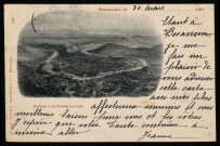Besançon - Besançon à vol d'oiseau. [image fixe] , Besançon : Teulet, Editeur, Grande-Rue, 61, Besançon, 1897/1901