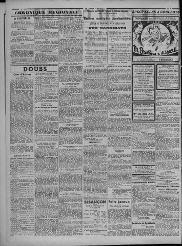 30/07/1939 - Le petit comtois [Texte imprimé] : journal républicain démocratique quotidien
