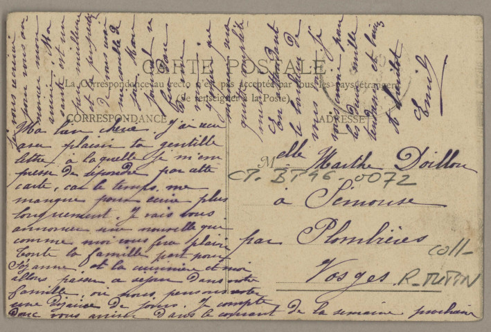 Besançon - Funérailles de Monsieur Daguet, une des victimes de la Catastrophe du Fort de Montfaucon. [image fixe] , Besançon : J. Liard, édit. Besançon, 1905/1906