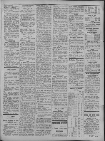 31/07/1914 - La Dépêche républicaine de Franche-Comté [Texte imprimé]
