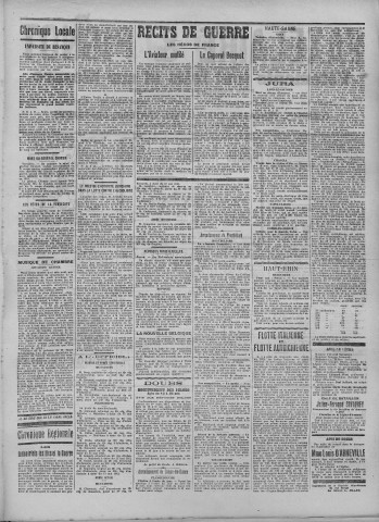25/05/1915 - La Dépêche républicaine de Franche-Comté [Texte imprimé]