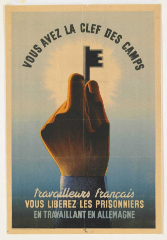 Vous avez la clef des camps, affiche