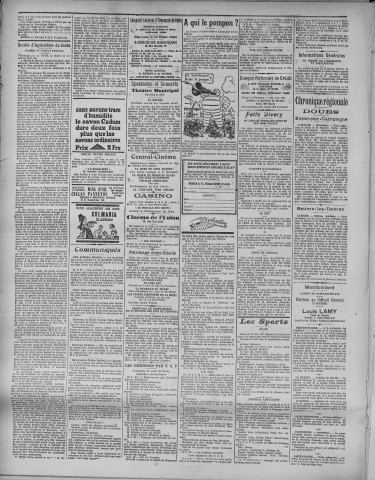 12/02/1925 - La Dépêche républicaine de Franche-Comté [Texte imprimé]