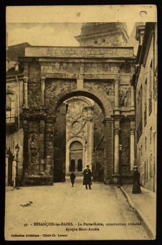 Besançon. - La Porte de la Cathédrale. - LL [image fixe] , Paris : Lévy et Neurdein réunis, 1904/1934