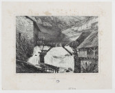 La Source de la Loue [estampe] / Livat, delineavit  ; lithographie de Valluet jeune , Besançon : Valluet jeune, [1800-1899]