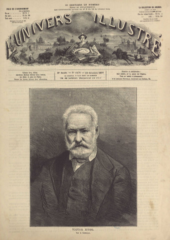 Victor Hugo [image fixe] / H. U. sc , Paris, 1877