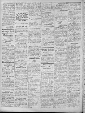 15/08/1913 - La Dépêche républicaine de Franche-Comté [Texte imprimé]