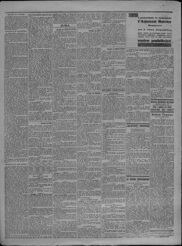 29/09/1930 - Le petit comtois [Texte imprimé] : journal républicain démocratique quotidien