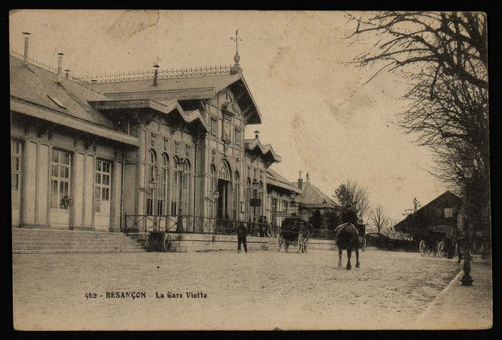 Besançon - Besançon - La Gare Viotte. [image fixe] , 1904/1907