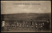 La Providence des enfants.- Le Bain de soleil. [image fixe] , Besançon (Doubs) : Etablissements C. Lardier, C. L. B. dans un losange, 1914-1960