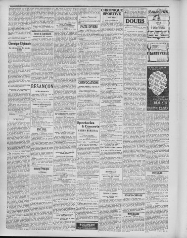 02/08/1933 - La Dépêche républicaine de Franche-Comté [Texte imprimé]