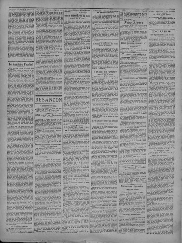 17/04/1920 - La Dépêche républicaine de Franche-Comté [Texte imprimé]