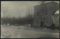 MAUVILLIER, Emile. Besançon. Inondations janvier 1910, place Saint-Jacques, en direction de Chamars
