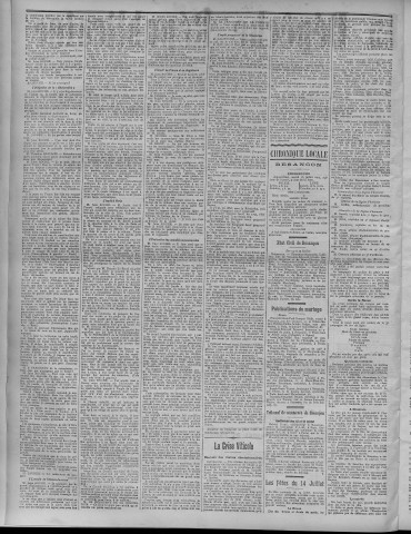 15/07/1907 - La Dépêche républicaine de Franche-Comté [Texte imprimé]