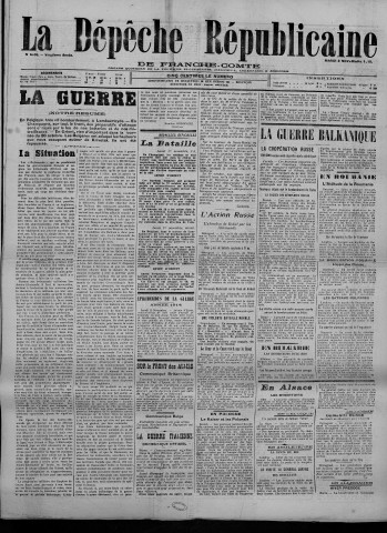 02/11/1915 - La Dépêche républicaine de Franche-Comté [Texte imprimé]