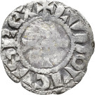 874.1.24 - pièce de monnaie ; denier tournois