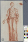 Figure féminine à l'antique, dite Hygie / Jean-Honoré Fragonard , [S.l.] : [J.-H. Fragonard], [1758-1760]