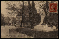 Besançon - La Promenade Granvelle. La statue de Chartran [image fixe] , 1904/1930