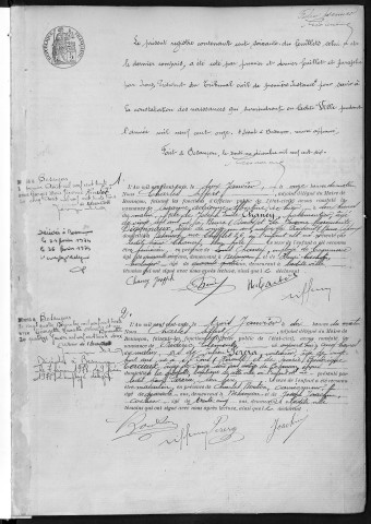 Registre des naissances, 1911