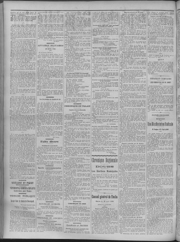 01/05/1908 - La Dépêche républicaine de Franche-Comté [Texte imprimé]