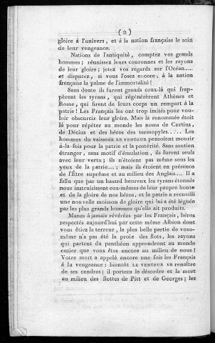Rapport fait à la Société populaire de Besançon, au nom de son comité d'instruction et de rapports, sur les honneurs à rendre aux Français morts sur le vaisseau Le Vengeur