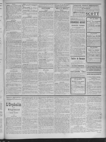 03/02/1908 - La Dépêche républicaine de Franche-Comté [Texte imprimé]