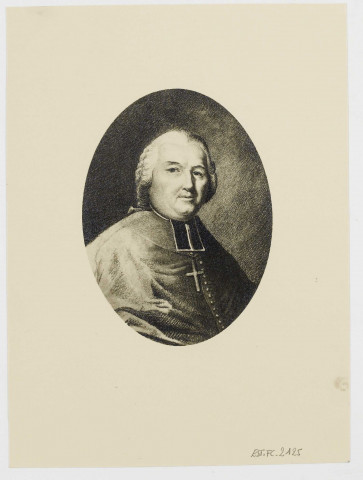 [Ecclésiastique inconnu] [image fixe] / photographie d'estampe : photographie, 1850/1950