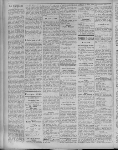 12/10/1910 - La Dépêche républicaine de Franche-Comté [Texte imprimé]