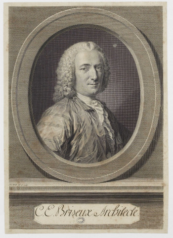 C. E. Briseux, architecte [image fixe] / J. G. Will del. et sculp. , 1735