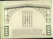 [Pont de fer près de Coalbrookdale, gravé en 1782 : coupe et élévation] [estampe] , [Londres] : James Phillips, 1782