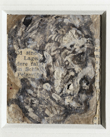 Vierge /Profil d'homme