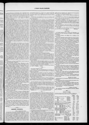 24/10/1872 - L'Union franc-comtoise [Texte imprimé]