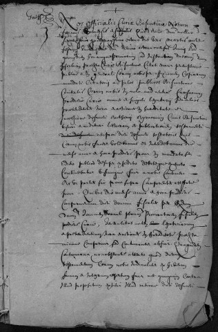 Ms 1296-15 - Testaments provenant de l'officialité de Besançon : 1658/1665