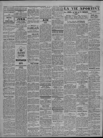 27/12/1941 - Le petit comtois [Texte imprimé] : journal républicain démocratique quotidien