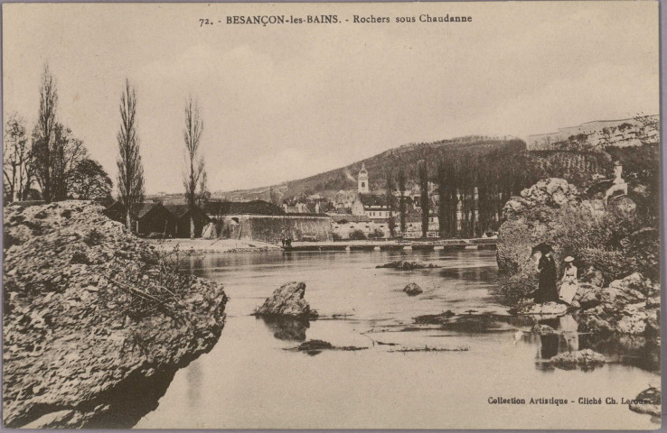 Besançon-les-Bains - Rochers sous Chaudanne [image fixe] , 1910/1914