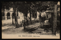 Besançon - Besançon-les-Bains - Square Boucho. [image fixe] , Strasbourg : Cartes "La Cigogne" , 37 rue de la Course, Strasbourg., 1904/1930