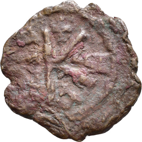 A.GX.202 - pièce de monnaie ; demi-follis