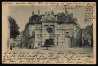Besançon - Besançon - Fontaine de la Place de l'Etat-Major. [image fixe] , 1897/1902