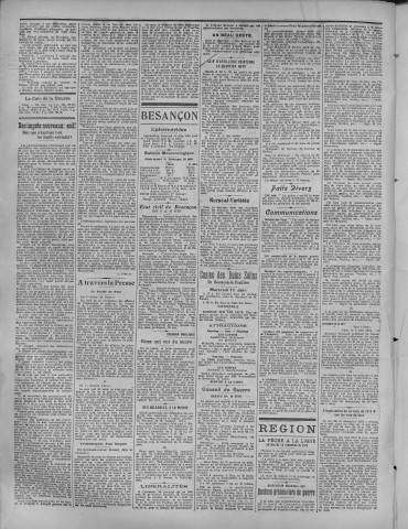 11/06/1919 - La Dépêche républicaine de Franche-Comté [Texte imprimé]