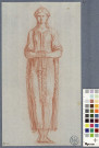 Figure féminine à l'antique / Jean-Honoré Fragonard , [S.l.] : [J.-H. Fragonard], [1758-1760]
