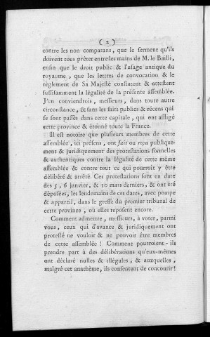 Discours prononcé par M. L. C. D., dans l'assemblée des trois ordres du bailliage de Besançon, le 6 avril 1789