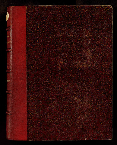 Ms 1805 - A-L (tome I). Les Artistes comtois. Notes d'Auguste Castan (1833-1892)