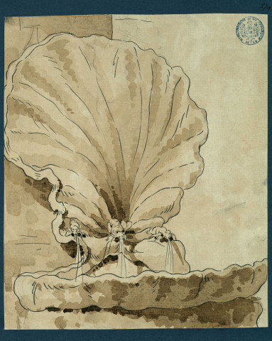 Fontaine des Abeilles d'après le Bernin, piazza del Pretorio, à Rome , [S.l.] : [s.n.], [1700-1800]