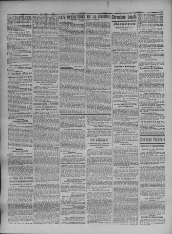 02/05/1915 - La Dépêche républicaine de Franche-Comté [Texte imprimé]