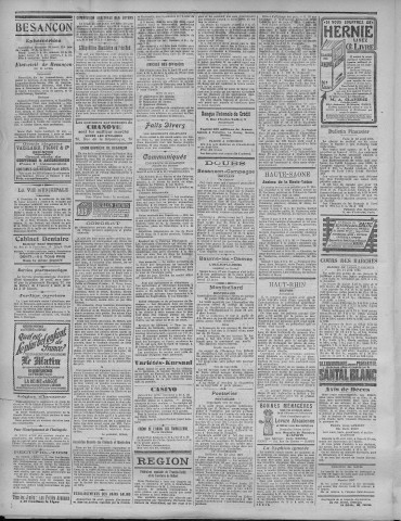 24/04/1921 - La Dépêche républicaine de Franche-Comté [Texte imprimé]