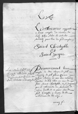 Comptes de la Ville de Besançon, recettes et dépenses, Compte de François Morel (1er juin 1668 - 31 mai 1669)
